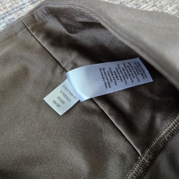 Athleta Elation Shine Tight High Rise Full-Length 7/8 Leggings Coffee House Sz S - Picture 5 of 8